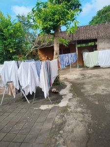 We offer gentle hand-washed laundry and sun-dried finish for delicate fabrics — natural, fresh, and eco-friendly.