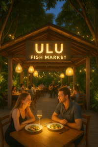 Ulu Fish Market Bali seafood restaurant in Uluwatu