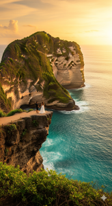 Karang Boma Cliff Bali breathtaking sunset view